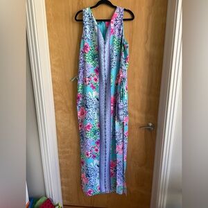 EUC Lilly Pulitzer Donna Maxi Romper